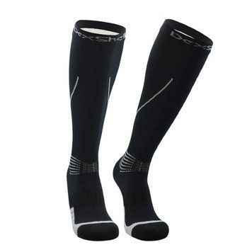 Шкарпетки водонепроникні Dexshell Compression Mudder, р-р S, сірі DS635GRYS фото