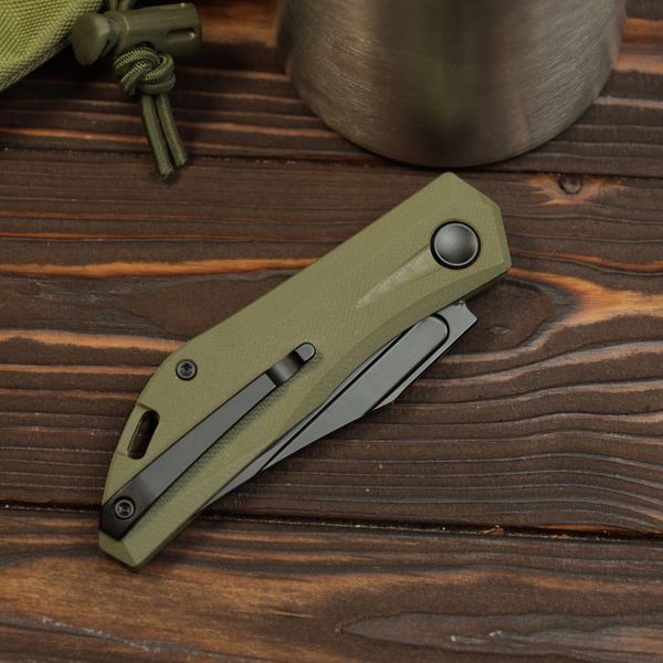 Нож складной Real Steel Ventus Lite | ATS | Clip Point/Black 7051BG 7051BG фото