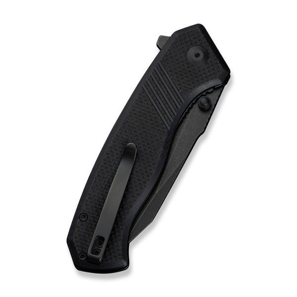 Ніж складаний туристичний Civivi Placoid, (9.3 см) 14C28N / G10 чорний C23079-1 фото
