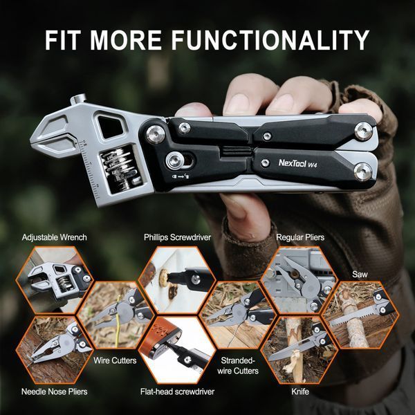 Мультитул NexTool Wrench W4 NE20362A фото