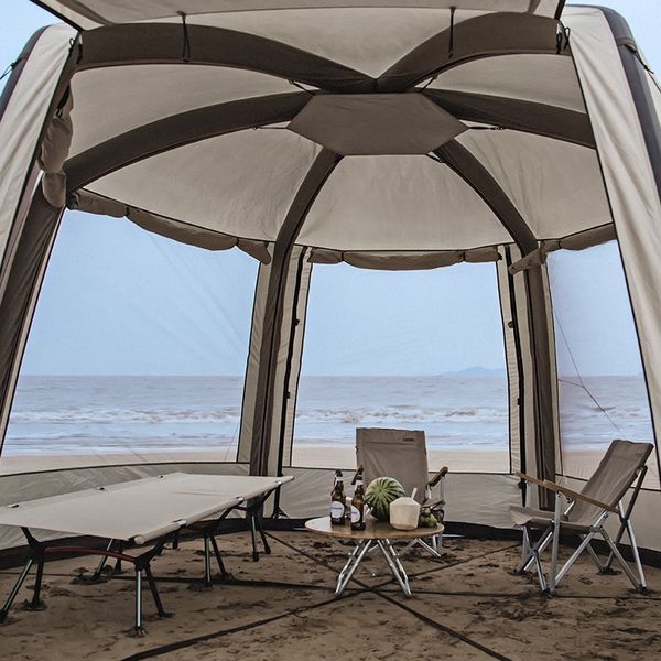 Тент для кемпінгу Naturehike Hexagon Inflatable NH20TM002 380*329*220 6927595746578 фото