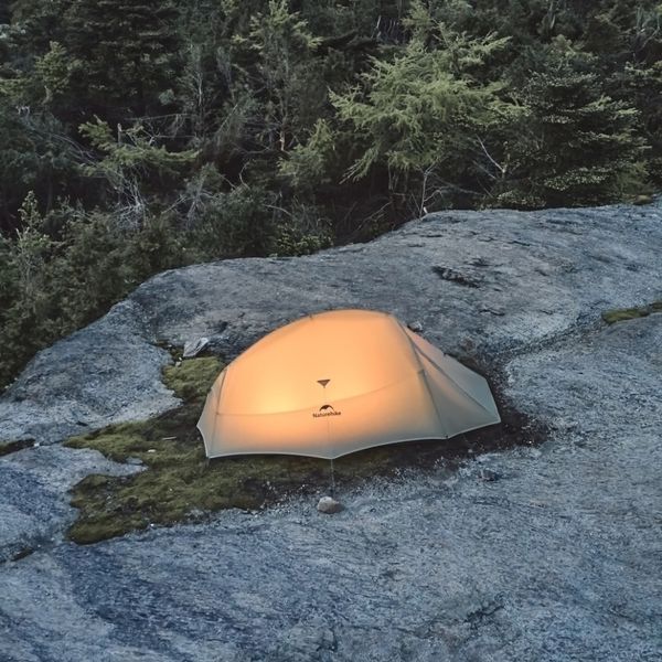 Намет надлегкий двомісний з футпринтом Naturehike Cloud Up Pro CNK2350WS020, 20D, світлий сірий 6927595777008 фото