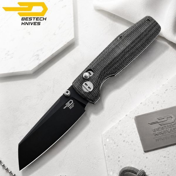 Ніж Складаний BESTECH SLASHER BG43A-2 Micarta BG43A-2 фото