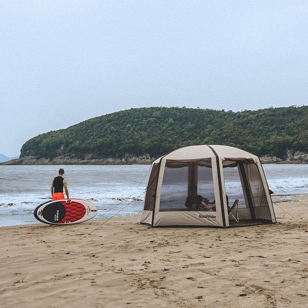 Тент для кемпінгу Naturehike Hexagon Inflatable NH20TM002 380*329*220 6927595746578 фото