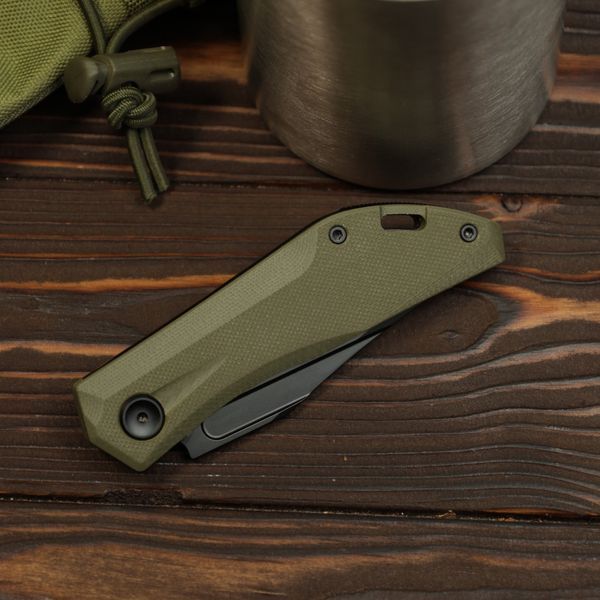 Нож складной Real Steel Ventus Lite | ATS | Clip Point/Black 7051BG 7051BG фото