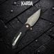 Ніж Складаний Karda J337 Carbon Damascus J337 фото 6