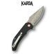 Нож Складной Karda J337 Carbon Damascus J337 фото 2