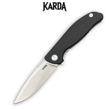 Ніж складний Karda D046 Black 1513 фото