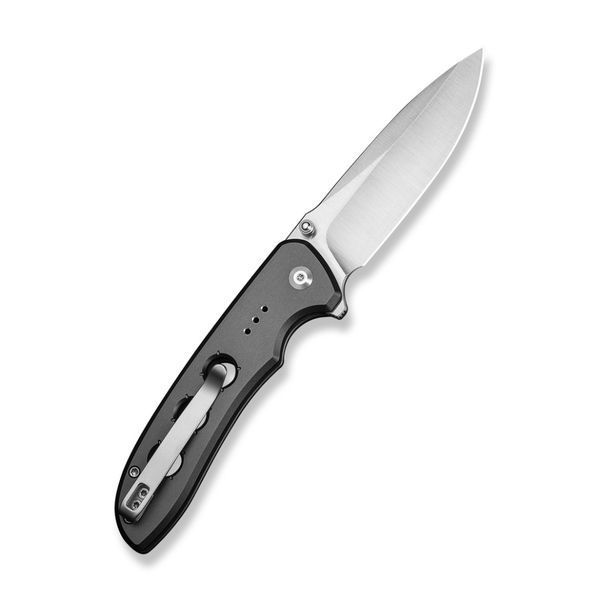 Нож складной туристический Civivi Hyperpulse, (8.9 см) 14C28N/Aluminum серый C23087A-3 фото