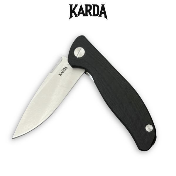 Ніж складний Karda D046 Black 1513 фото