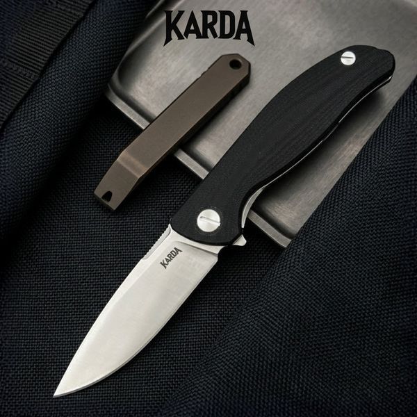 Ніж складний Karda D046 Black 1513 фото