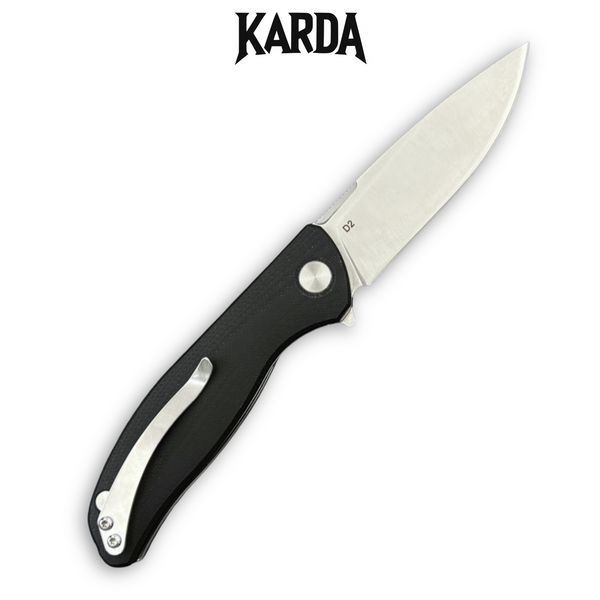 Ніж складний Karda D046 Black 1513 фото