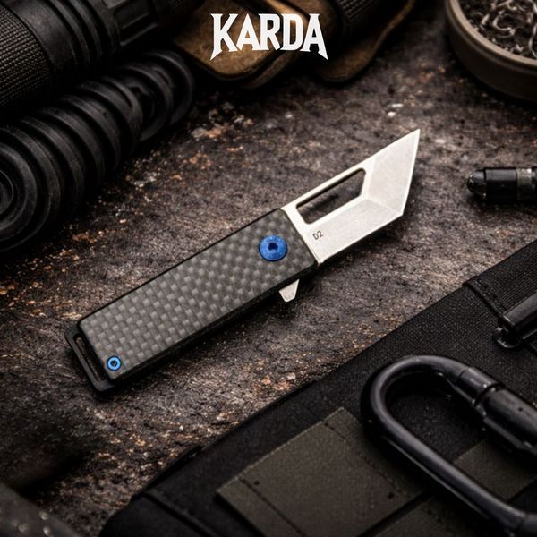 Ніж Складаний Karda Mini J239 Tanto Carbon J239 фото