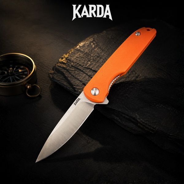 Ніж Складний Брелок Karda J160 Orange 1372 фото