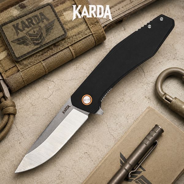 Складной нож Karda J130 Black 692 фото