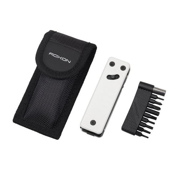 Мини мультитул Roxon KS2E Noir, черное лезвие, белый KS2ENoirBlancEdge фото
