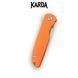 Ніж Складний Брелок Karda J160 Orange 1372 фото 4
