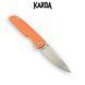 Ніж Складний Брелок Karda J160 Orange 1372 фото 2