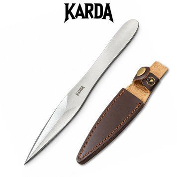 Ніж Метальний KARDA STRILA Z023 Silver Z023 фото