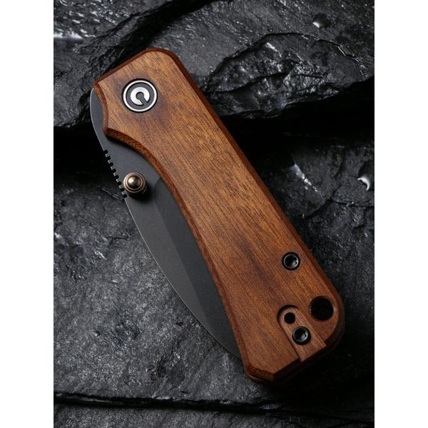 Ніж складаний кишеньковий Civivi Baby Banter, (5.9 см) Nitro-V / Guibourtia Wood C19068SB-2 фото