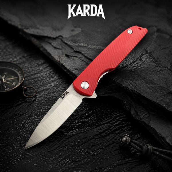 Ніж Складний Брелок Karda J160 Red 1373 фото