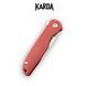 Ніж Складний Брелок Karda J160 Red 1373 фото 4