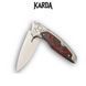 Нож Складной Karda J214 Carbon Red M390 J214R фото 5