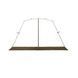 Штора к тенту для кемпинга Naturehike CNK230WS014, 220х175см (с застежкой по периметру) 6927595794494 фото 2