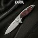 Нож Складной Karda J214 Carbon Red M390 J214R фото 6