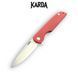 Ніж Складний Брелок Karda J160 Red 1373 фото 1