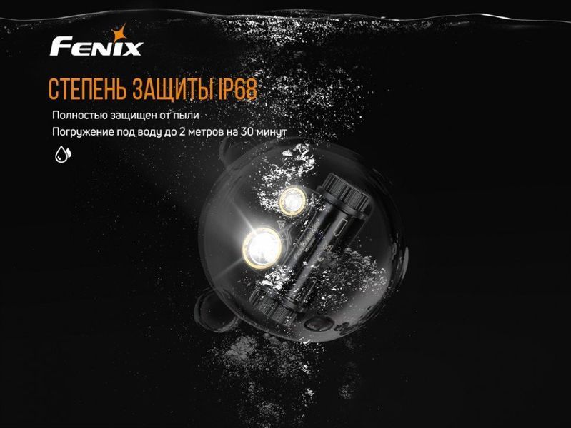 Фонарь налобный Fenix ​​HM65R + Фонарь универсальный Fenix ​​E-LITE 57631 фото