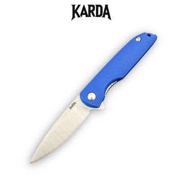 Ніж Складний Брелок Karda J160 Blue 1374 фото