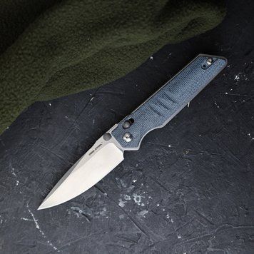Ніж складаний Real Steel Sacra | Stonewashed | Micarta 7711D 7711D фото