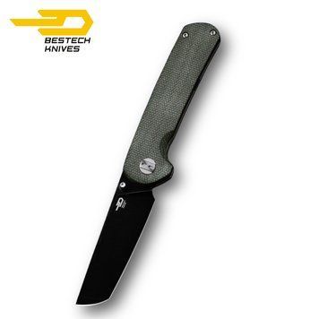 Ніж Складаний BESTECH SLEDGEHAMMER BG31B-2 Green Micarta BG31B-2 фото