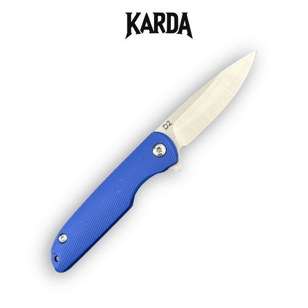 Складной нож Брелок Karda J160 Blue 1374 фото