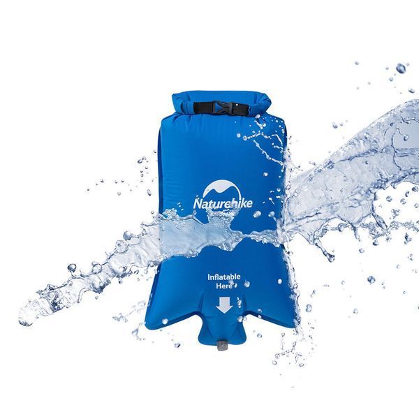 Герметичный мешок для закачки матраса Naturehike FC-10 NH19Q033-D blue 6927595734285 фото