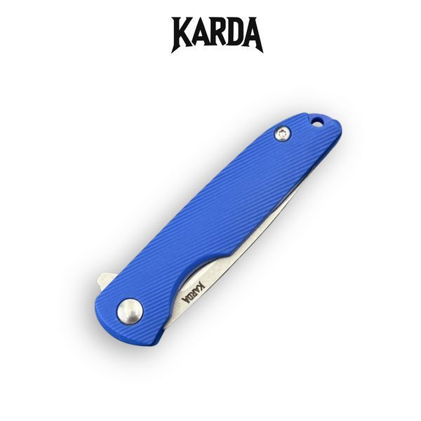 Складной нож Брелок Karda J160 Blue 1374 фото