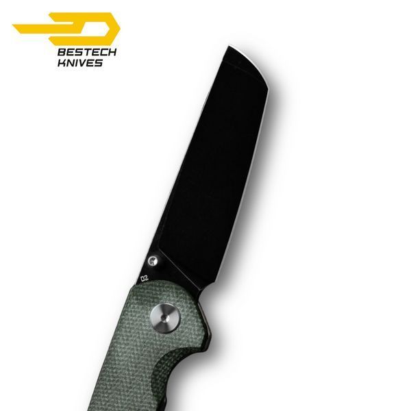 Ніж Складаний BESTECH SLEDGEHAMMER BG31B-2 Green Micarta BG31B-2 фото
