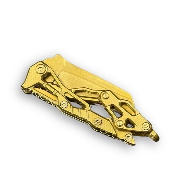 Ніж Складаний Cyberpunk Mini Gold 1728 фото