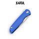 Складной нож Брелок Karda J160 Blue 1374 фото 4