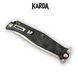 Ніж складаний Karda J324 Carbon Black j324C фото 4