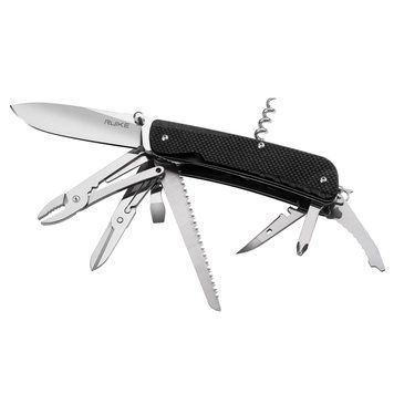 Багатофункціональний ніж Ruike Trekker LD51-B, (8.5 см) 12C27 / G10 чорний, 23 інстр. LD51-B фото