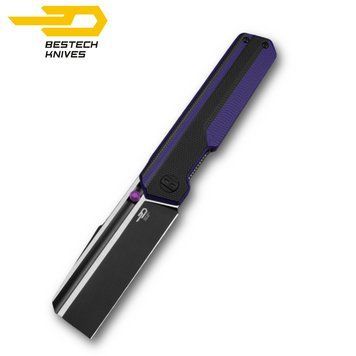 BESTECH TARDIS G10 Handle Black PVD+Satin D2 Blade Liner Lock BG54D BG54D фото