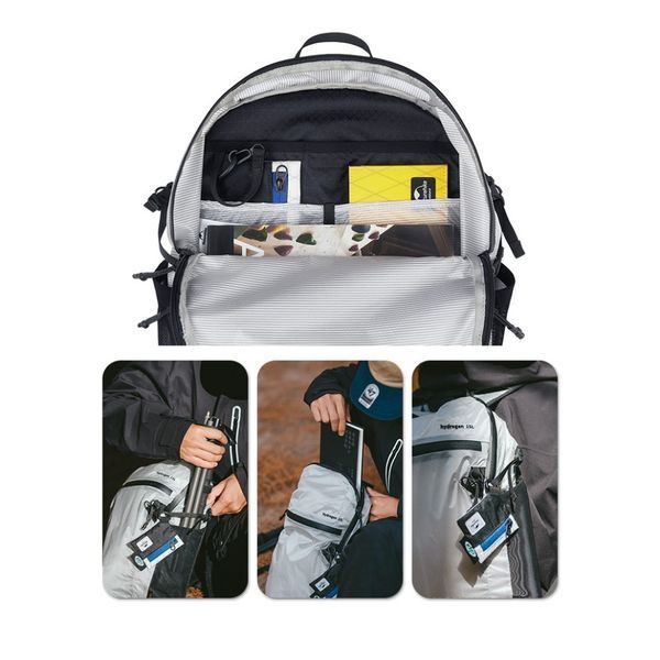 Рюкзак ультралегкий Naturehike CNK2300BB012, 15 л, білий 6976507667791 фото