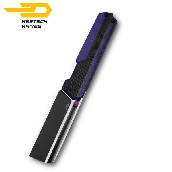 BESTECH TARDIS G10 Handle Black PVD+Satin D2 Blade Liner Lock BG54D BG54D фото