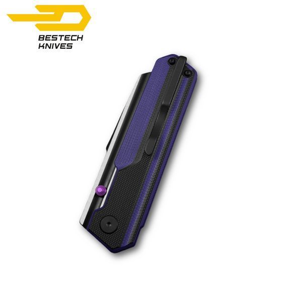 BESTECH TARDIS G10 Handle Black PVD+Satin D2 Blade Liner Lock BG54D BG54D фото