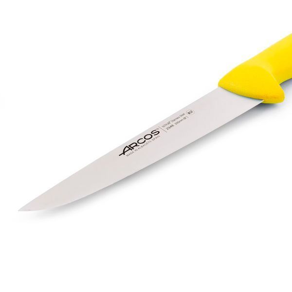 Нож мясника Arcos 200 мм серия "2900" желтый 294800 фото