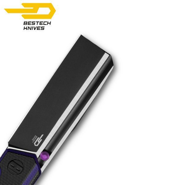 BESTECH TARDIS G10 Handle Black PVD+Satin D2 Blade Liner Lock BG54D BG54D фото