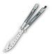 Нож бабочка Clip Silver G10 Handle 1416 фото 1