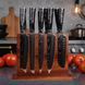 Набір кухонних ножів MAGURA Kitchen 11в1 (Black) 1454 фото 2